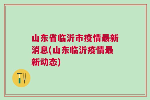 最新临沂疫情，挑战与应对